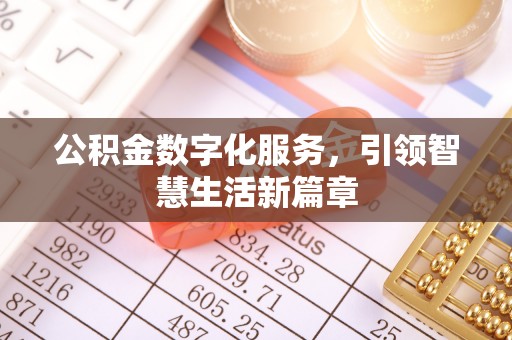 那曲公积金数字化服务，引领智慧生活新篇章