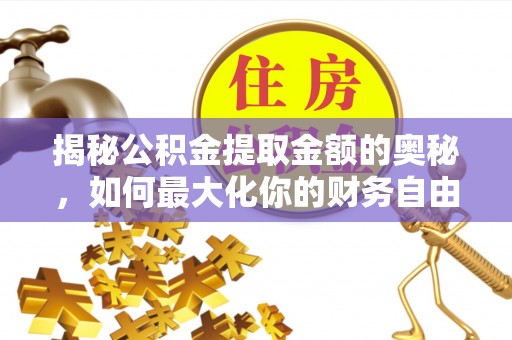 那曲揭秘公积金提取金额的奥秘，如何最大化你的财务自由