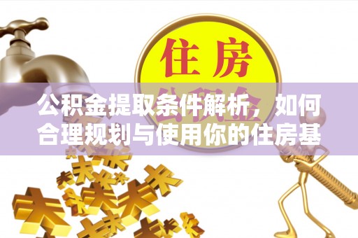 那曲公积金提取条件解析，如何合理规划与使用你的住房基金