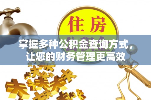 那曲掌握多种公积金查询方式，让您的财务管理更高效