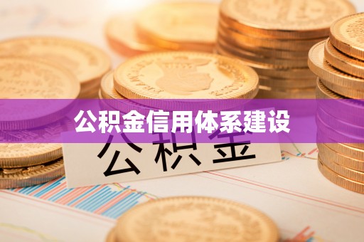 那曲公积金信用体系建设