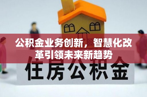 那曲公积金业务创新，智慧化改革引领未来新趋势