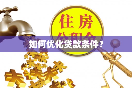 那曲如何优化贷款条件？