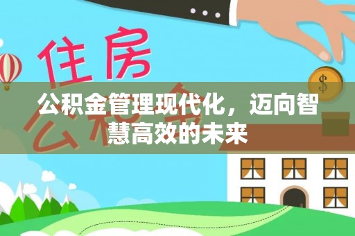 那曲公积金管理现代化，迈向智慧高效的未来