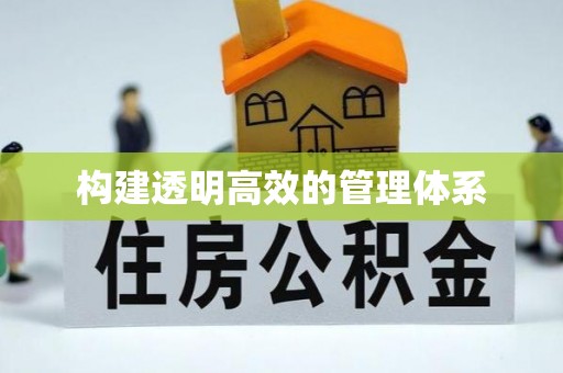 那曲构建透明高效的管理体系