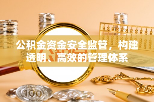 那曲公积金资金安全监管，构建透明、高效的管理体系