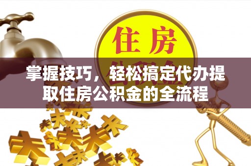 那曲掌握技巧，轻松搞定代办提取住房公积金的全流程