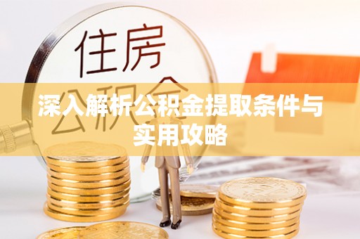 那曲深入解析公积金提取条件与实用攻略