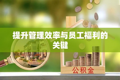 那曲提升管理效率与员工福利的关键