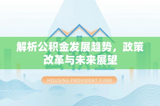 那曲解析公积金发展趋势，政策改革与未来展望