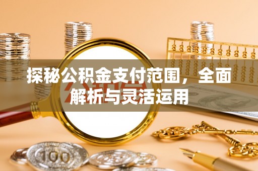 那曲探秘公积金支付范围，全面解析与灵活运用
