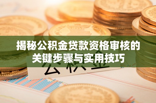 那曲揭秘公积金贷款资格审核的关键步骤与实用技巧