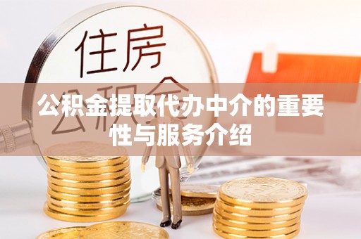 那曲公积金提取代办中介的重要性与服务介绍